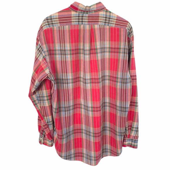 Polo Ralph Lauren Plaid Cotton Twill Shirt SZ L - Picture 5 of 8